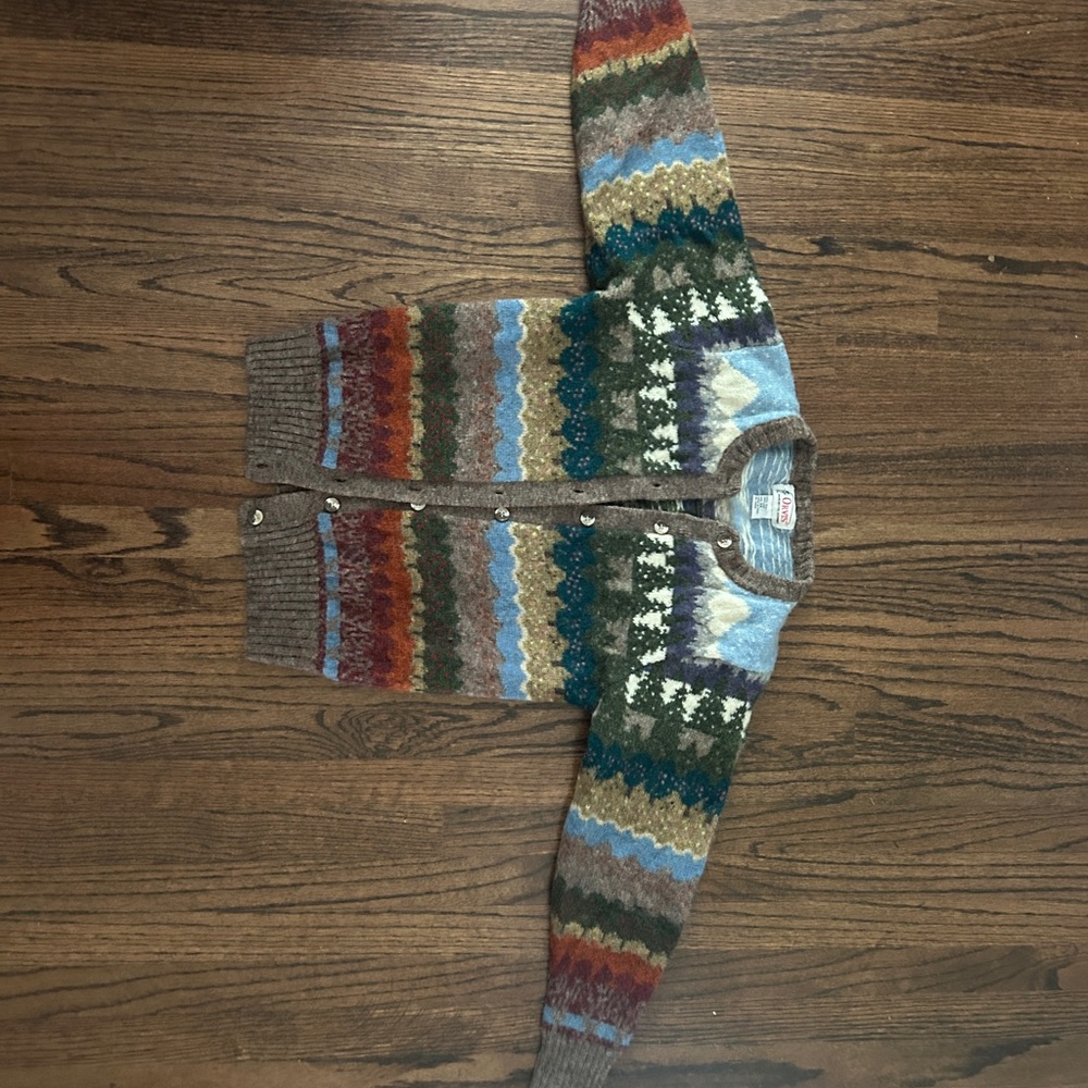 Multicolor Patterned Women’s Sweater